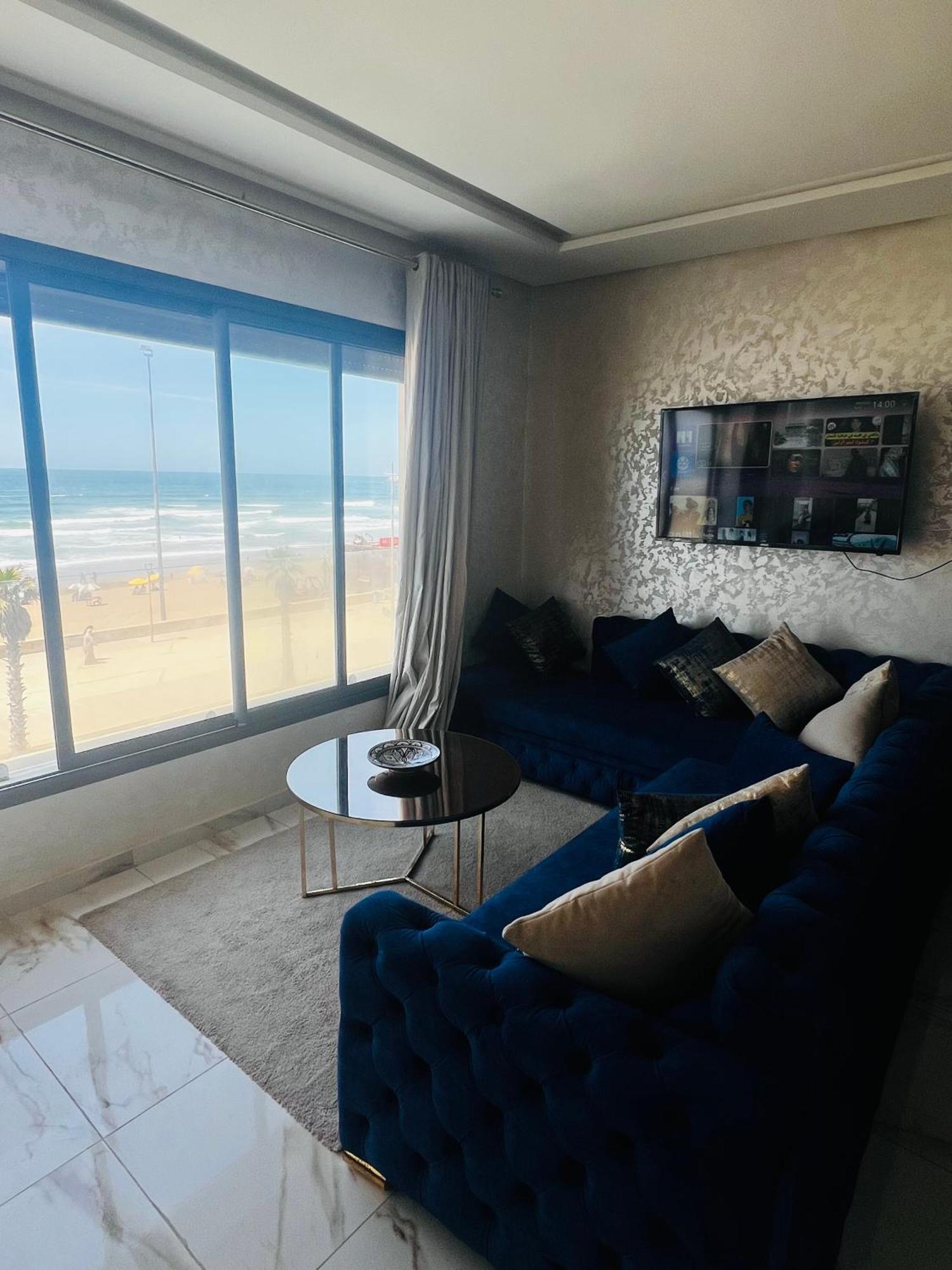 Golden Beach Elegance Sea View & Serenity ケニトラ エクステリア 写真